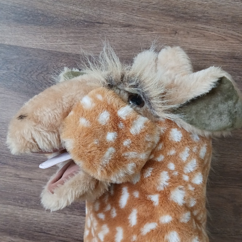 Giraffe Plush Puppet Golf Head Cover 16"